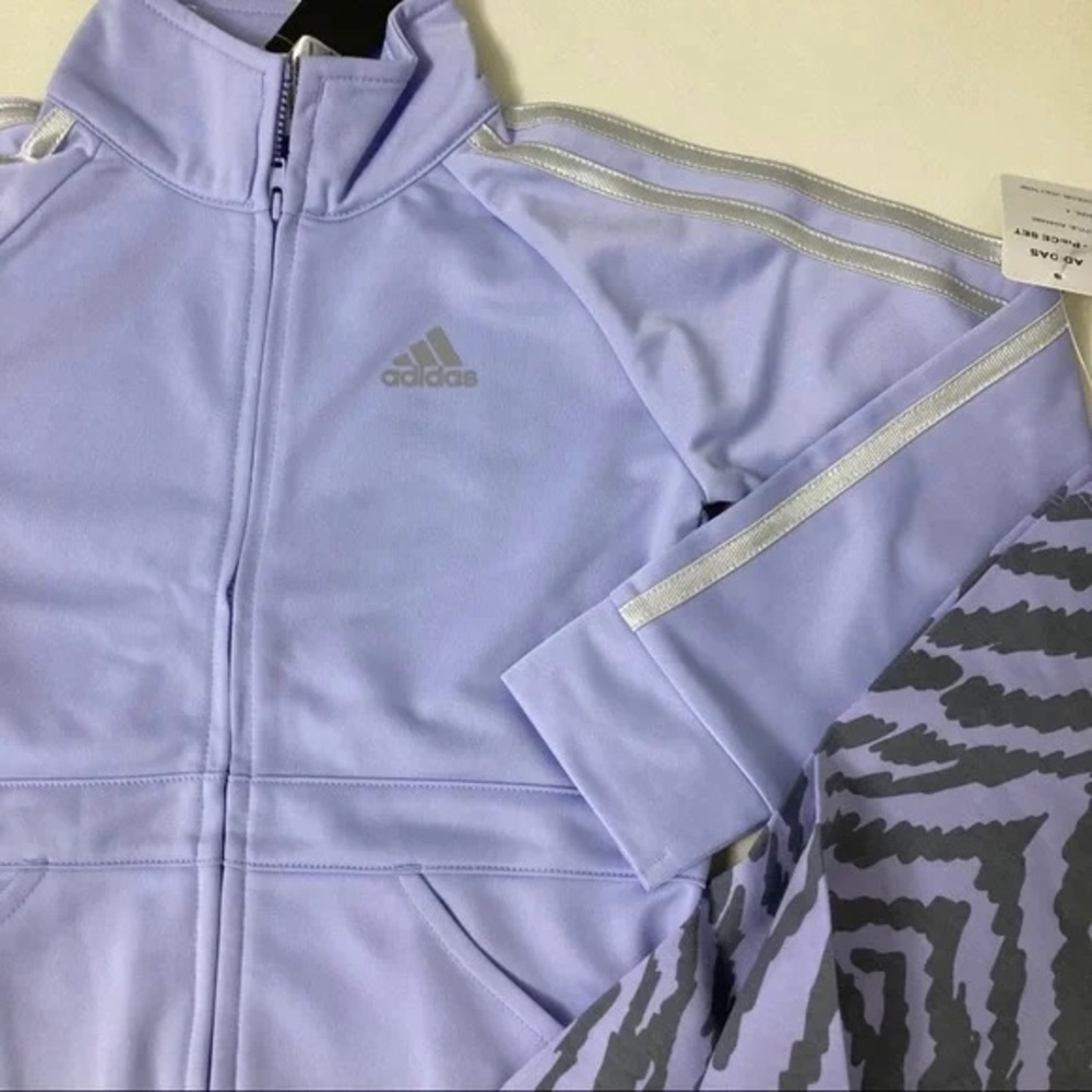 Adidas New Super Stylish Cute Leopard Pants Jacket set 4034 - Picture 5 of 6